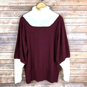 SOFT SURROUNDINGS Wool Blend Turtleneck Sweater